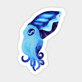 Galaxy Cuttlefish Sticker